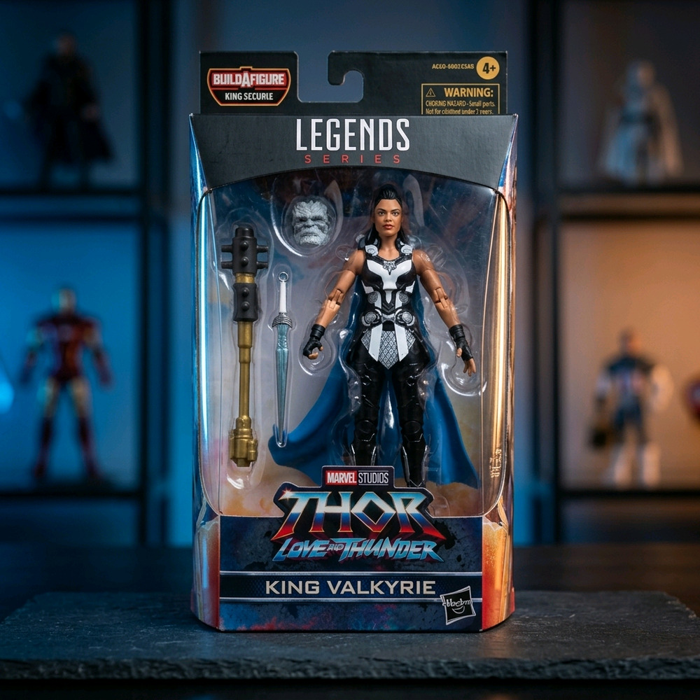 NIB Marvel Legends Series Thor Love and Thunder King Valkyrie 6"